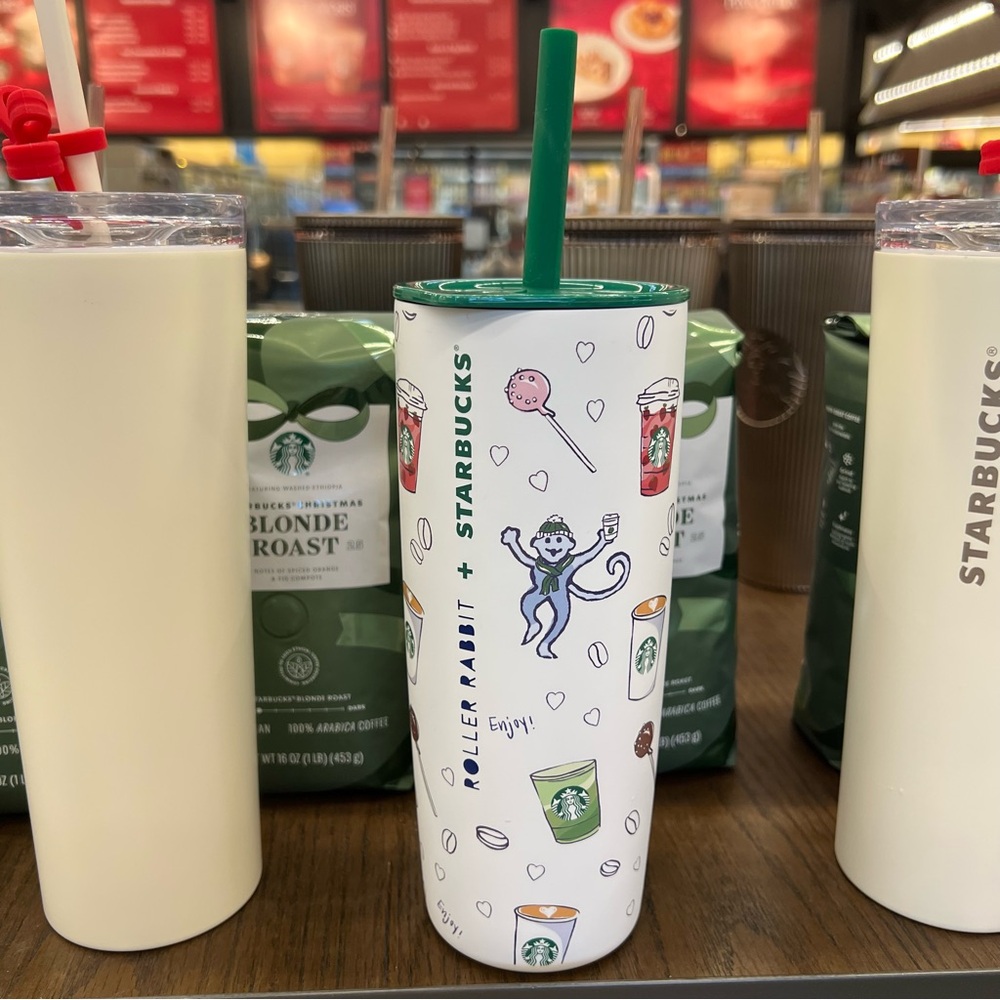 Starbucks Roller Rabbit Holiday Christmas 2025 stainless steel Tumbler cup new